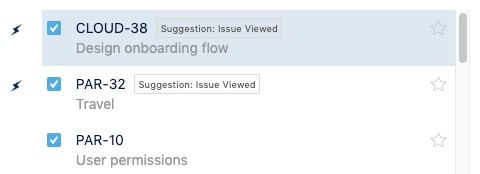 Log time suggestions