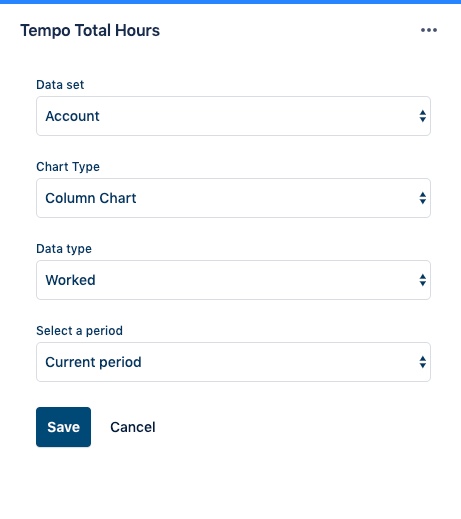 Configure Tempo Total Hours