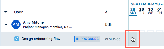 Create plan per Jira issue