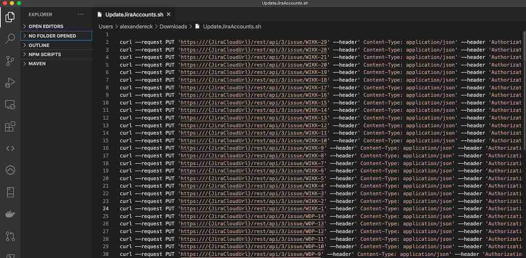 Update commands for Account and Team fields